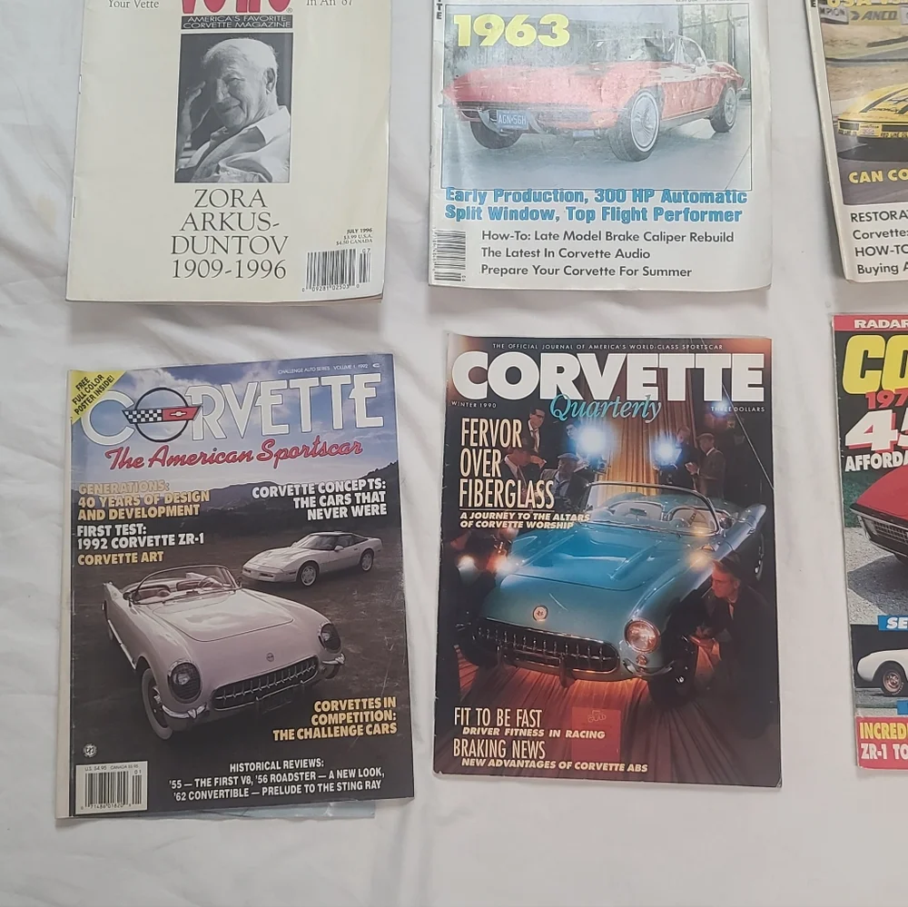 Variety Of Vintage Corvette Magazine Collection, Huge Lot - Picture 2 of 12